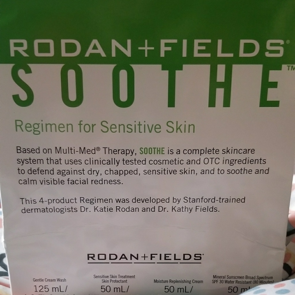 Rodan + Fields Soothe Regimen